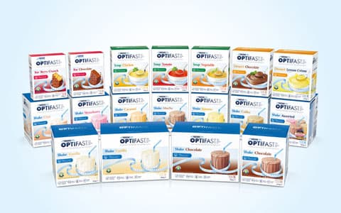 OPTIFAST New Zealand Product Range Card