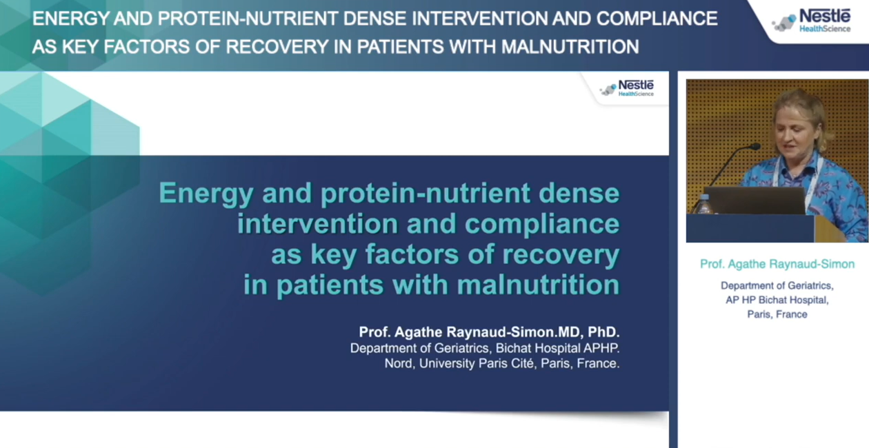 High energy and protein intervention for malnutrition recovery in older adults