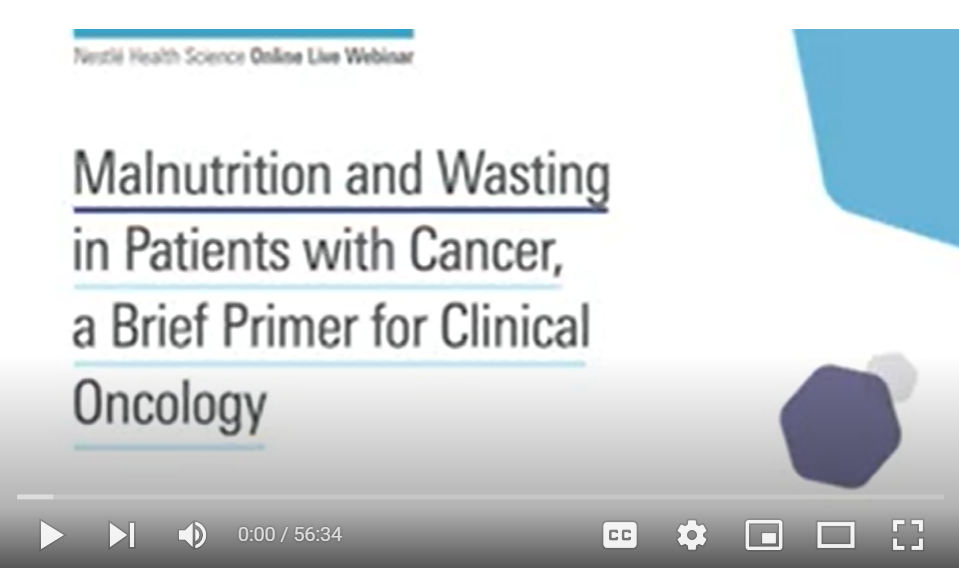 Malnutrition and Wasting in Patients with Cancer