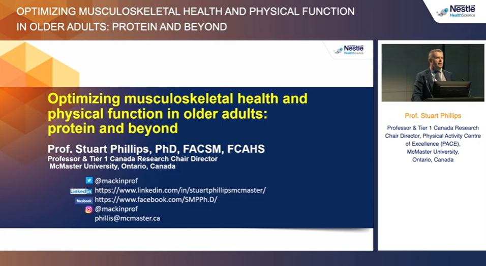 Optimising musculoskeletal health and physical function in older adults