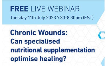 Chronic Wounds: Can specialised nutritional supplementation optimise healing?