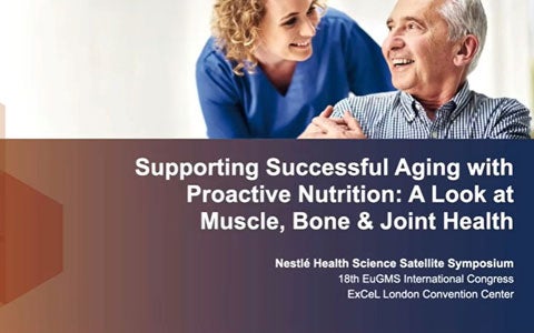 Presentation: Robust older adults - insights and actions for healthy ageing