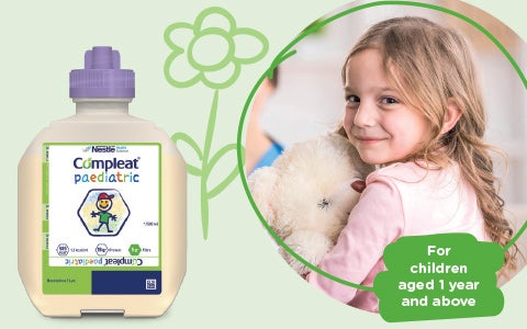 COMPLEAT® PAEDIATRIC - Nutritionally complete paediatric tube feed with a unique blend of whole foods