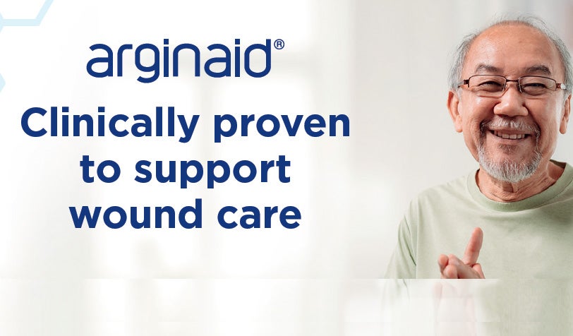 Arginaid - Clinically proven to support wound care
