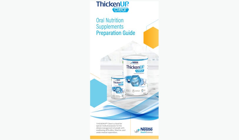 THICKENUP Clear Oral Nutrition Supplement Preparation Guide