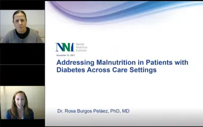 Addressing Malnutrition in Patients with Diabetes Across Care Settings