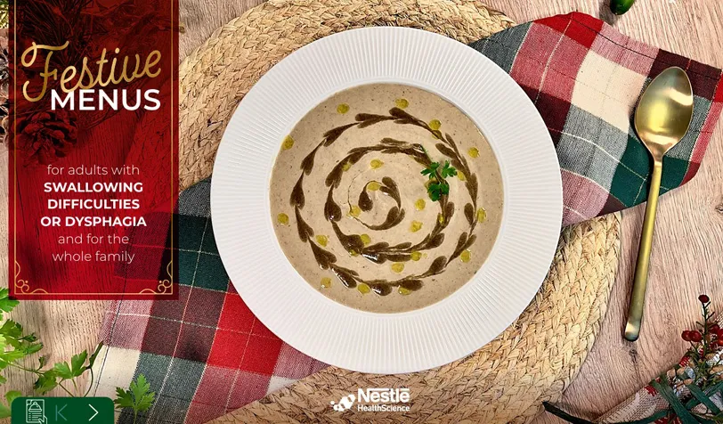 Festive Menu for Adults Dysphagia Patients